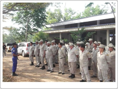 เปิดศูนย์ประสานงานประจำท้องถิ่น<br>ตำบลกำเนิดนพคุณ (อาสาสมัครตำรวจชุมชน)